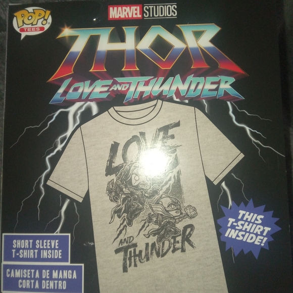 Authentic Marvel - Thor Love & Thunder Shirt - Picture 1 of 4